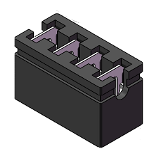 2.54mm Gruppen-Brückenstecker