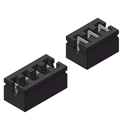 2.0mm Gruppen-Brückenstecker