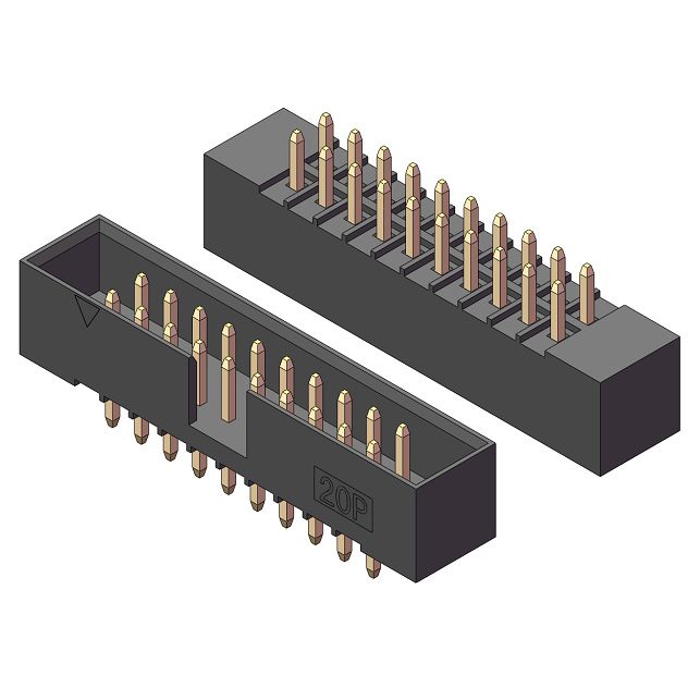 2,0-mm-Boxheader, 180°-Geradeausführung