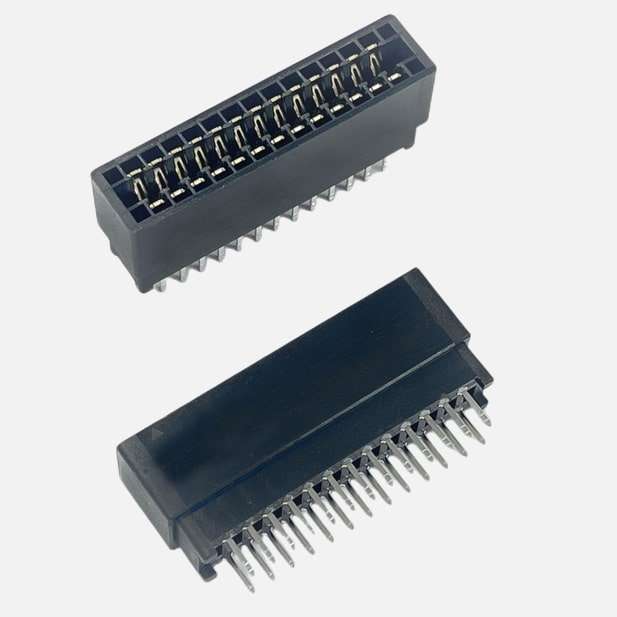 Hochwertiger EDGE-Kartensteckverbinder für sichere und zuverlässige PCB-Verbindungen, kompatibel mit PCIe, PCI und industriellen Backplane-Systemen, ideal für Datenkommunikation, Automatisierung und Hochgeschwindigkeitssignalübertragung